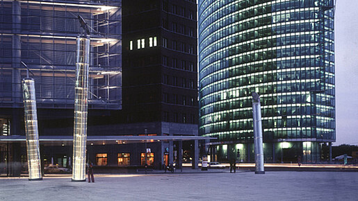 Light Pipes, Berlin Potsdamer Platz