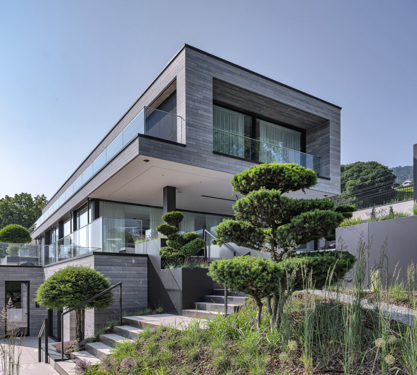 Air Lux Referenz Villa Oberer Zürichsee Aussenansicht