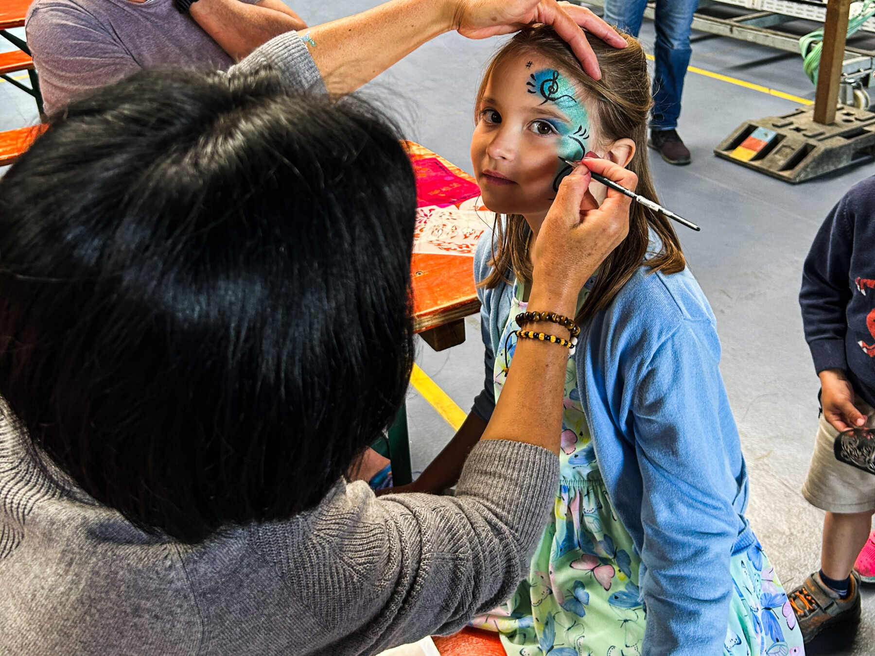 Krapf AG Blog Family Day 2025 Kinderschminken