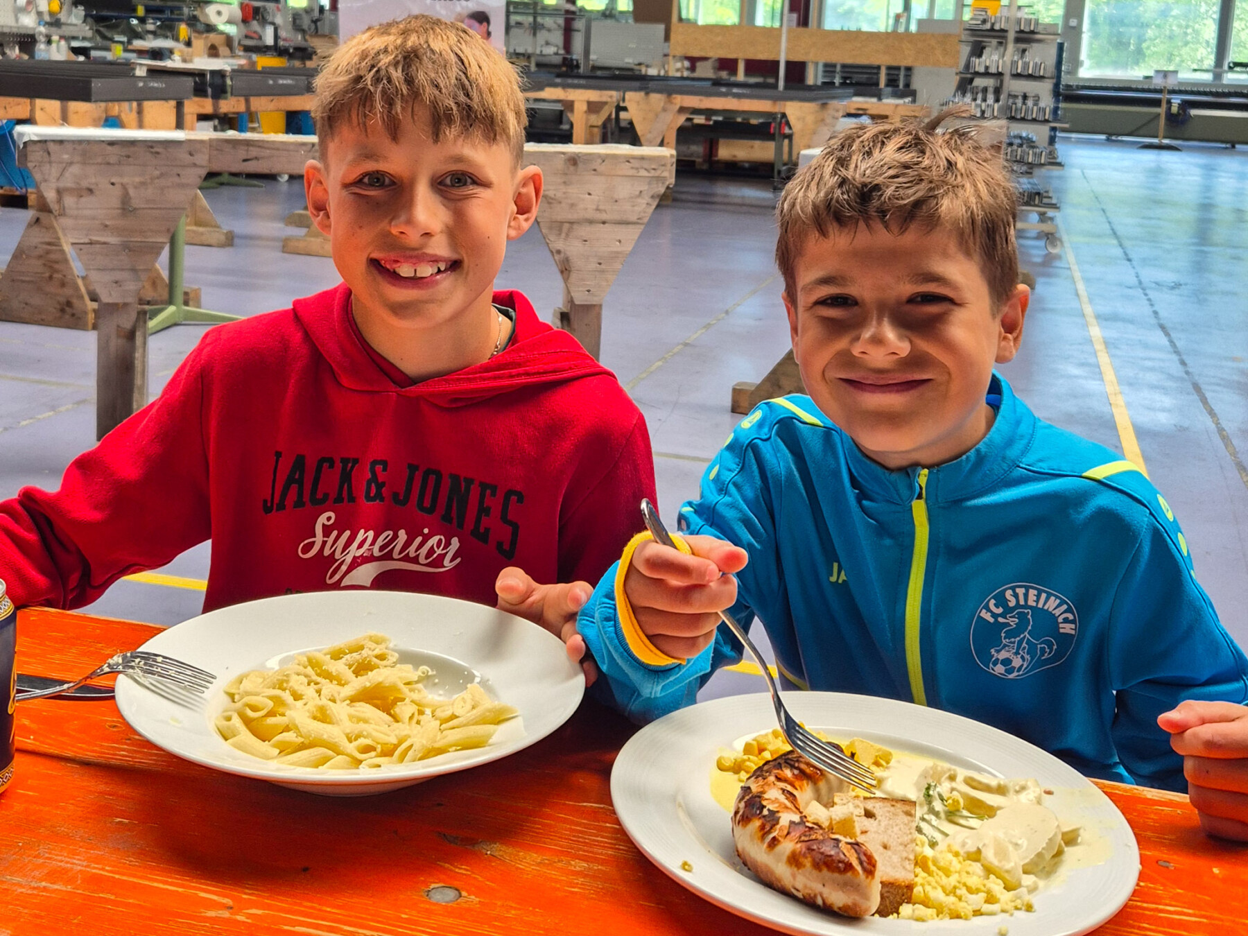 Krapf AG Blog Family Day 2025 Mittagessen