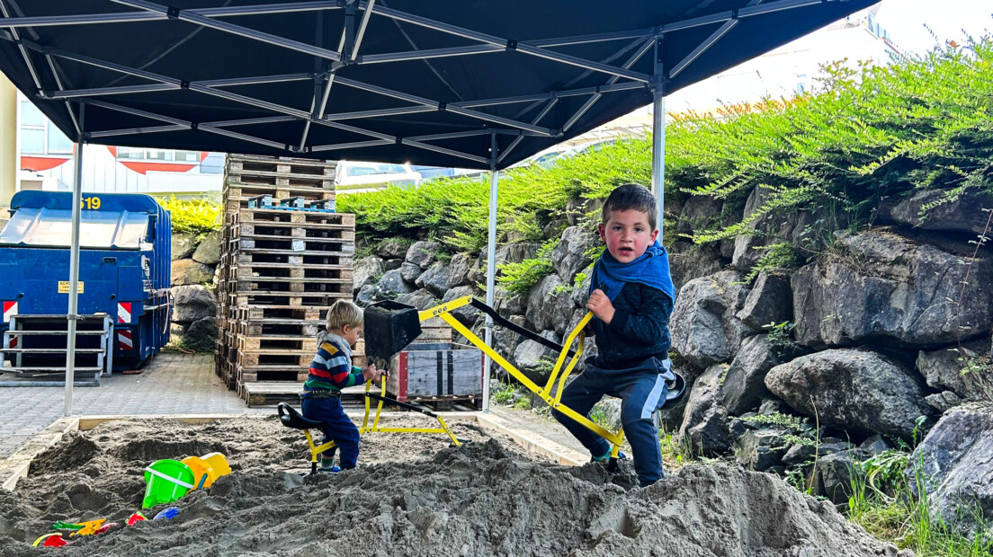 Krapf AG Blog Family Day 2025 Sandkasten
