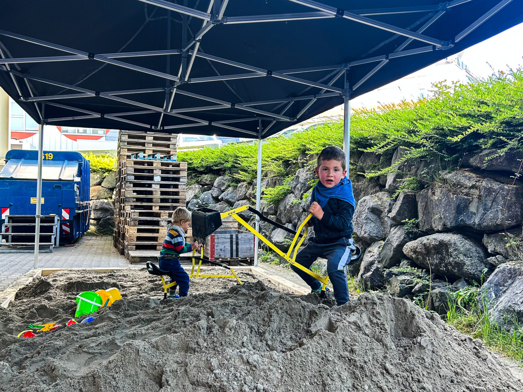 Krapf AG Blog Family Day 2025 Sandkasten