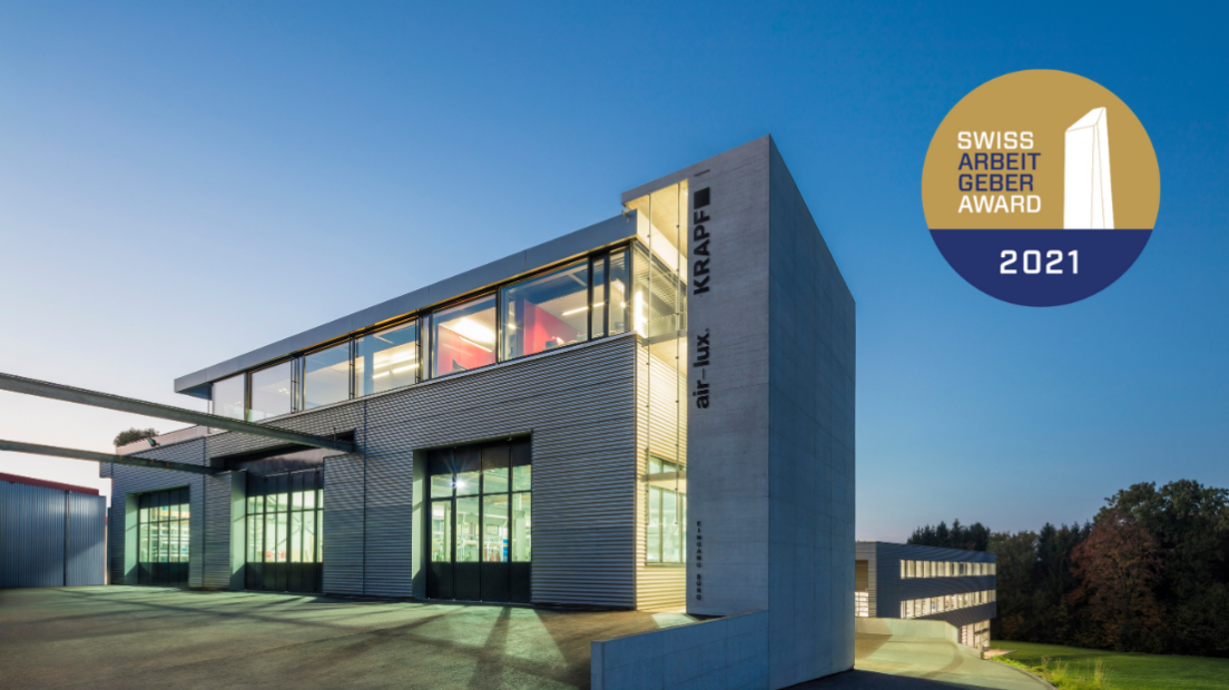 Krapf AG Blogbeitrag Teilnahme Swiss Arbeitgeber Award 2021 (1)