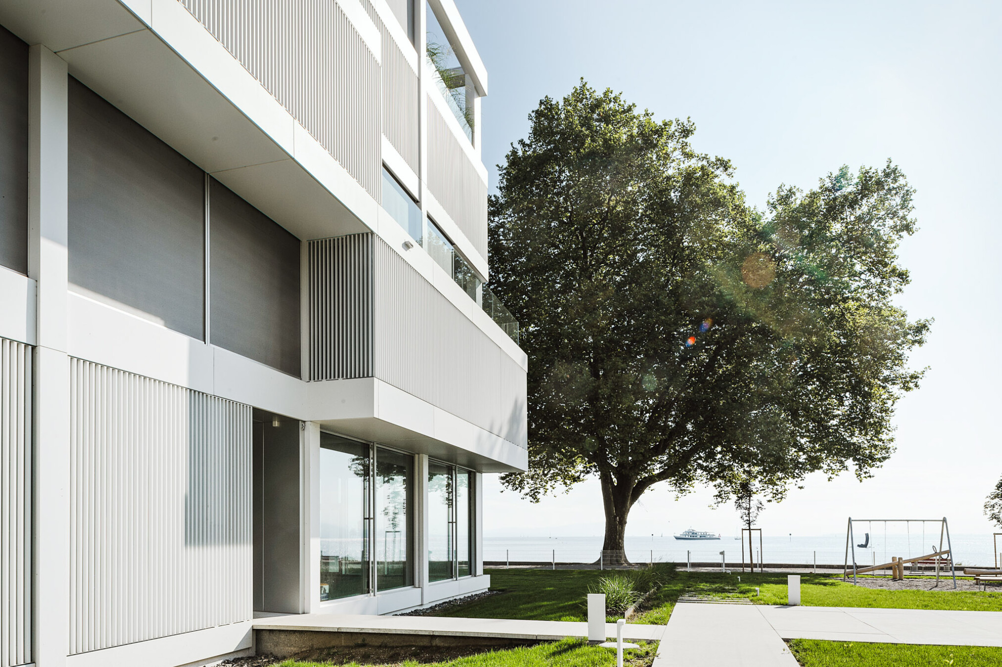 Krapf AG Referenz Haus Am See Aussenansicht Detail