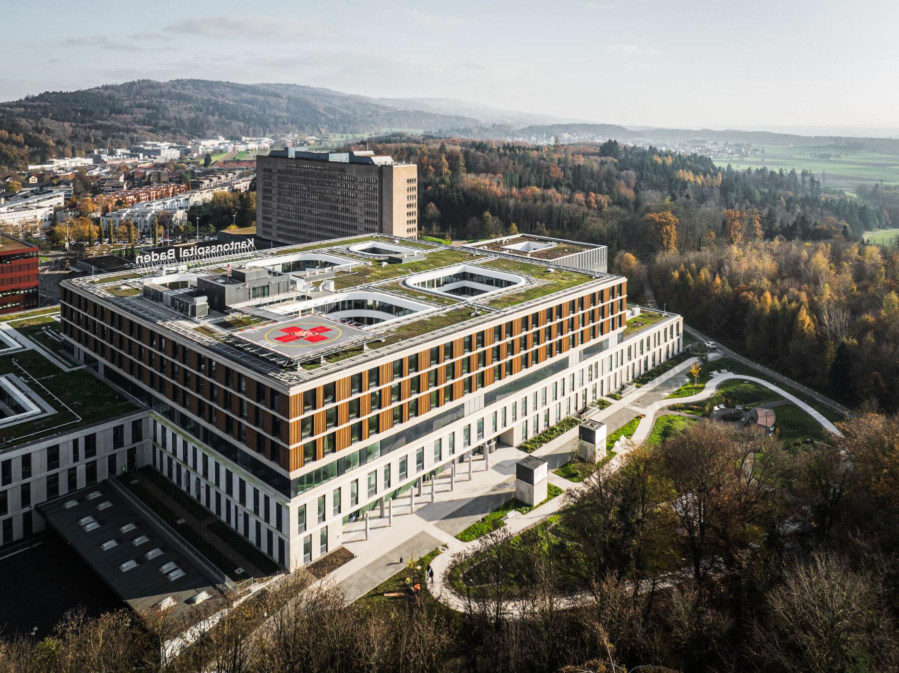 Krapf AG Referenz Kantonsspital Baden Drohne1
