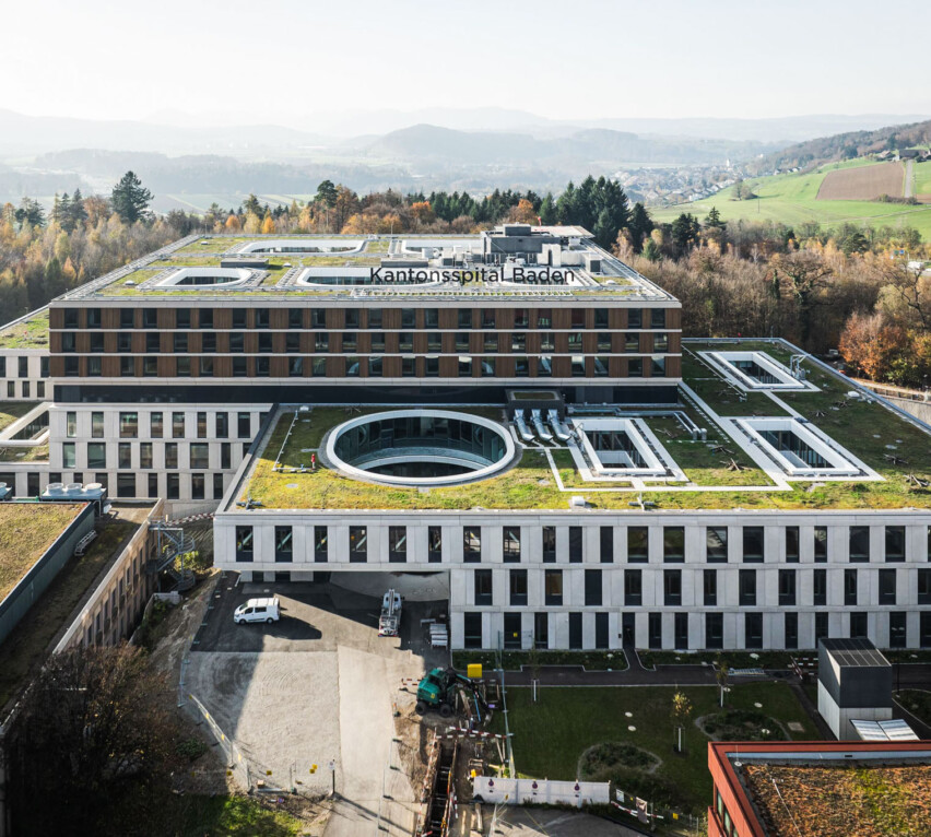 Krapf AG Referenz Kantonsspital Baden Drohne3