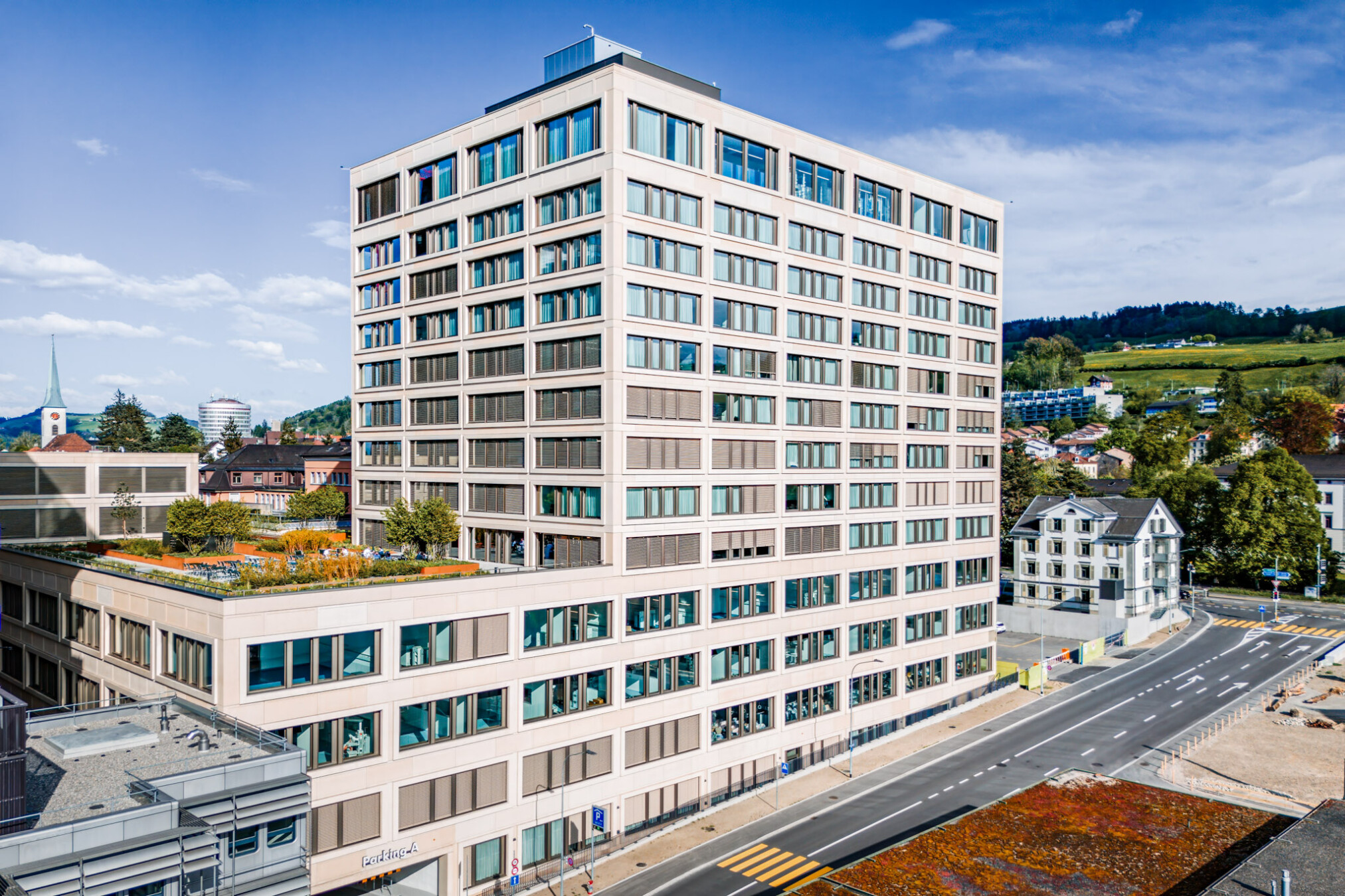 Krapf AG Referenz Kantonsspital SG Haus 07a Aussenansicht (2)