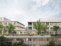 Krapf AG Referenz Objekt In Arbeit LUKS Nordfassade Rendering