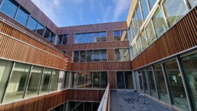 Krapf AG Referenz Objekt In Arbeit LUKS Kinderspital Luzern Innenhof 1