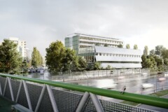 Krapf AG Referenz Objekt In Arbeit Schulanlage Tüffenwies Zürich