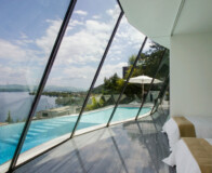 Krapf AG Referenz Terrassenhaus Am Zürichsee Aussicht Pool 3. Etage
