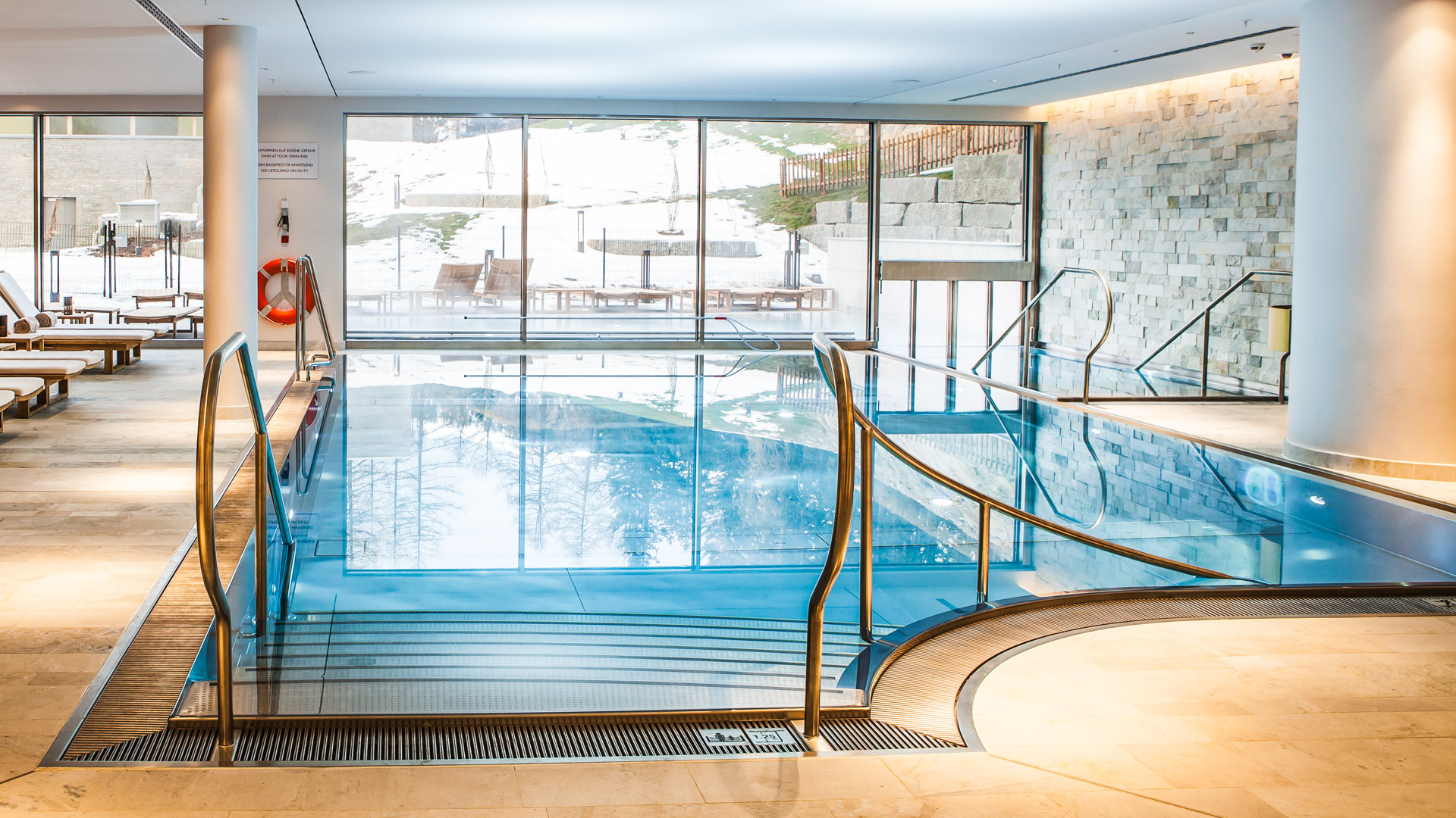 Krapf Referenz Intercontinental Davos Spa Pool