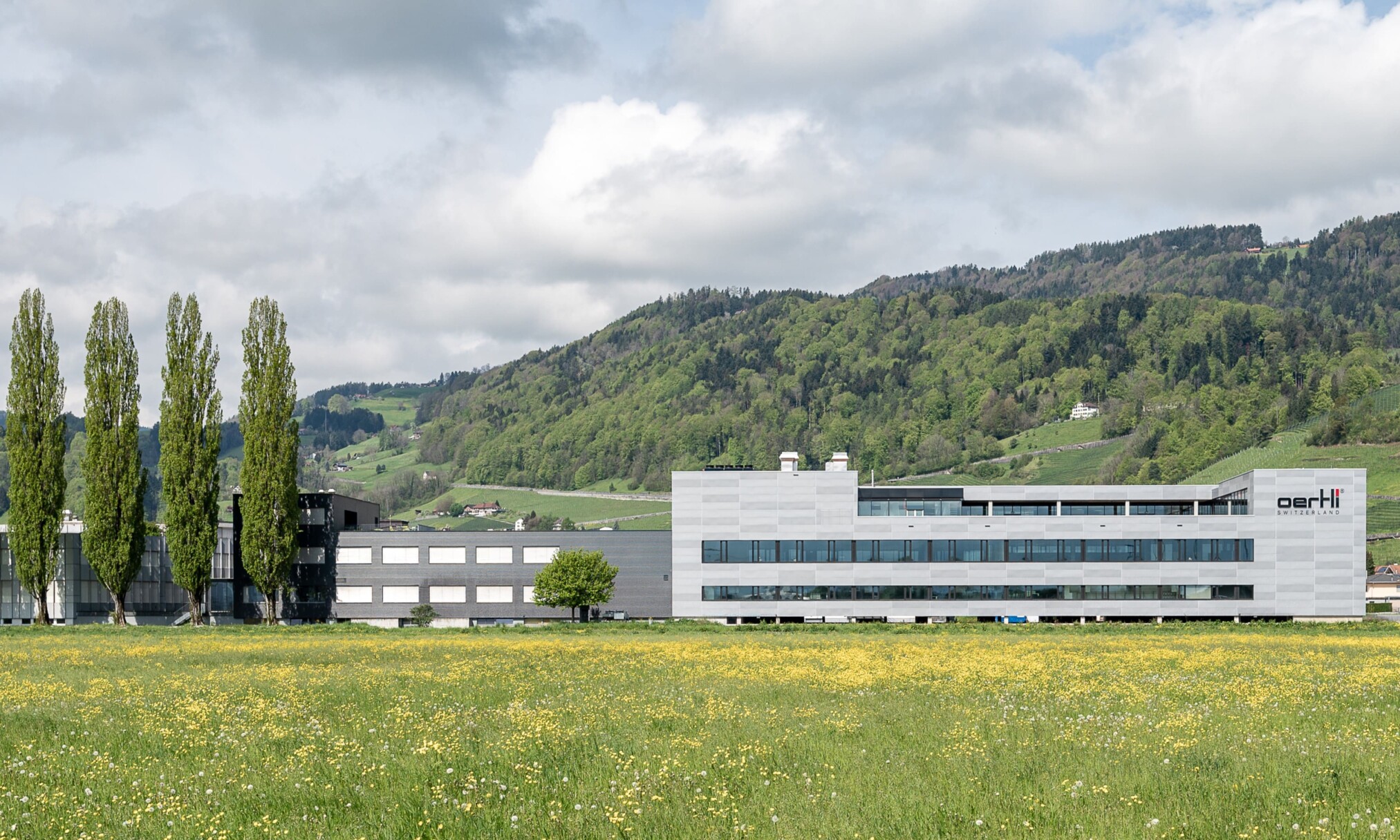 Krapf Oertli Lean Factory Aussenansicht