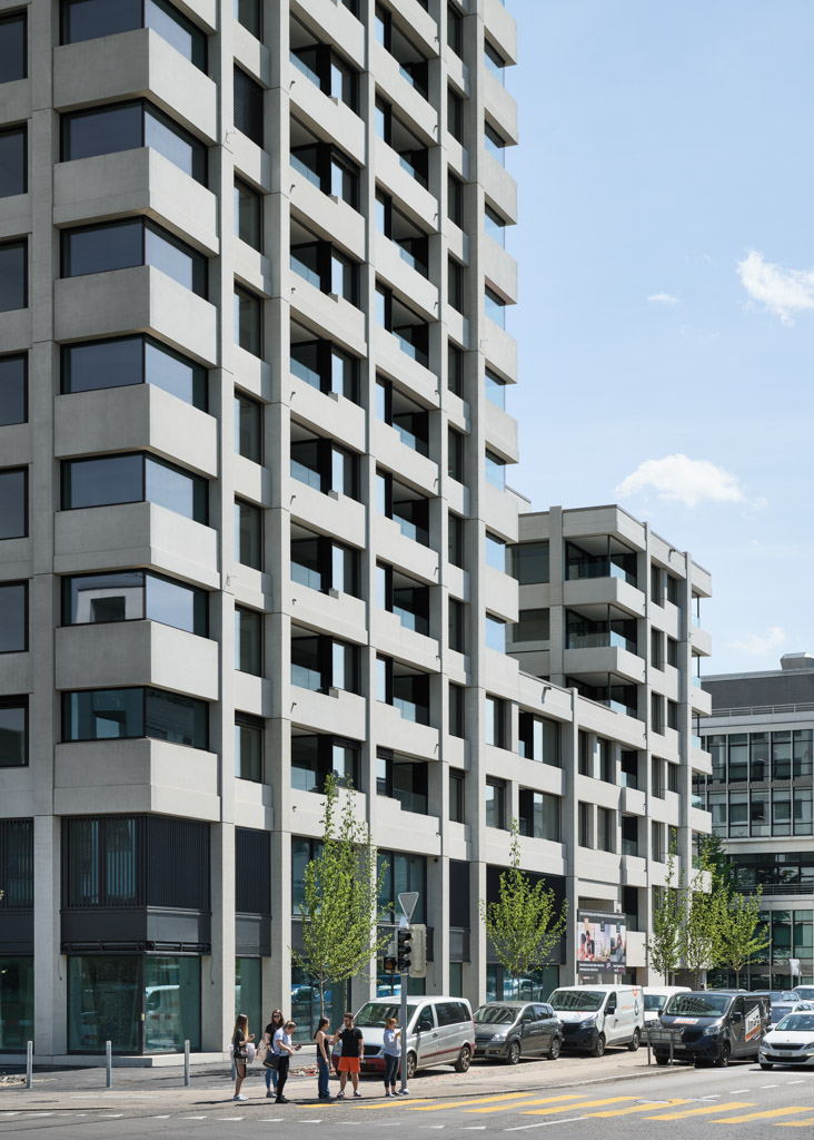 Hochhaus Baslerstrasse Zürich