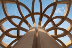 Krapf Referenz Holzskulptur Sunflower New Delhi (1)