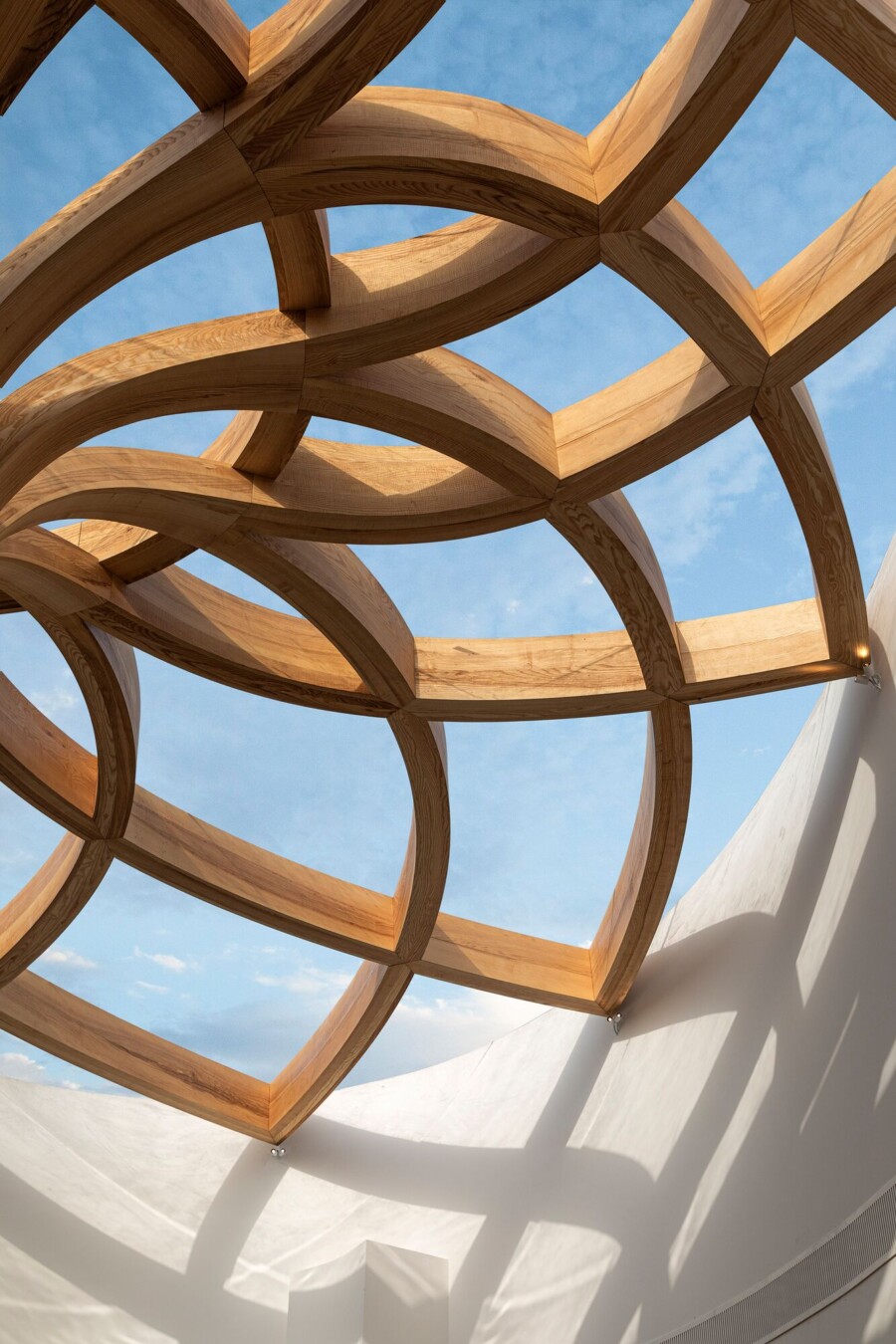 Krapf Referenz Holzskulptur Sunflower New Delhi (6)